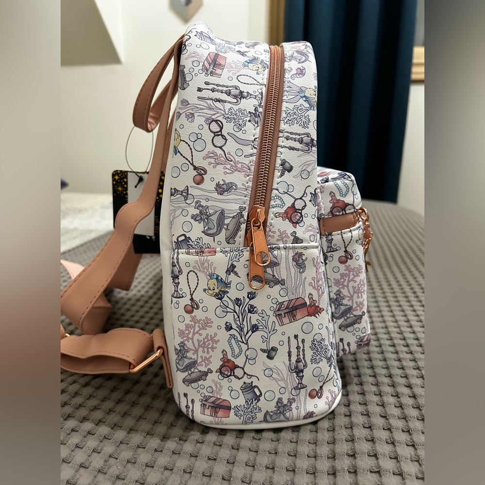 Loungefly Disney The Little Mermaid Ariel Grotto mini backpack-PRICE FIRM - Picture 2 of 9